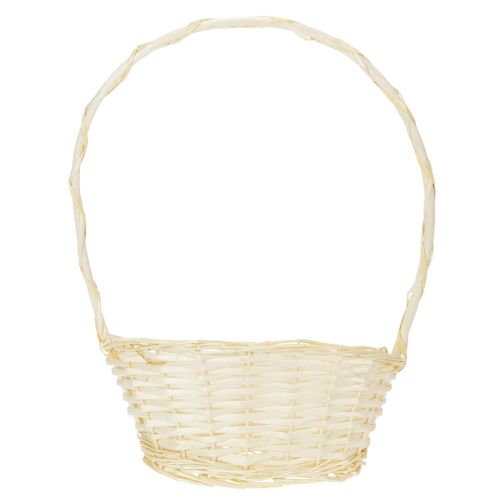 Gift basket 27cm x 18cm H43cm light | Floristik24.co.uk