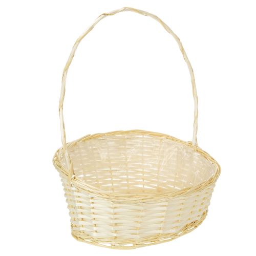 Gift basket, wicker basket, 44cm x 36cm buy online | Floristik24.co.uk