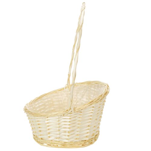 Gift basket, wicker basket, 44cm x 36cm | Floristik24.co.uk