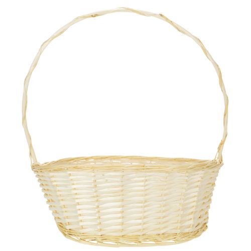 Gift basket, wicker basket, 44cm x 36cm | Floristik24.co.uk
