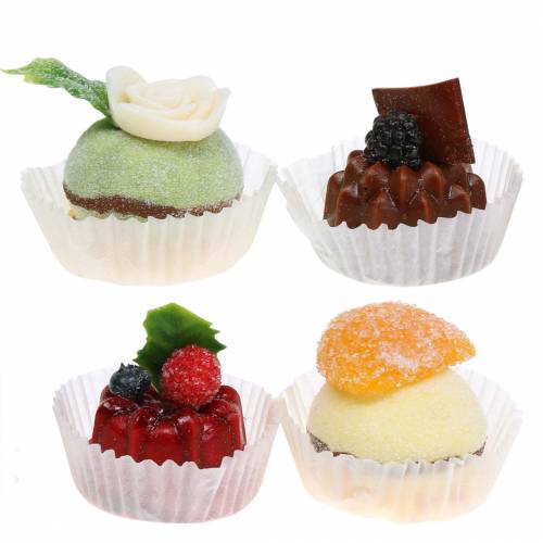 Tartlets artificially sorted 4cm 4pcs