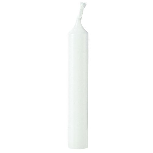 Doll candles 10mm Wiedemann candles white 65/10 50 pieces