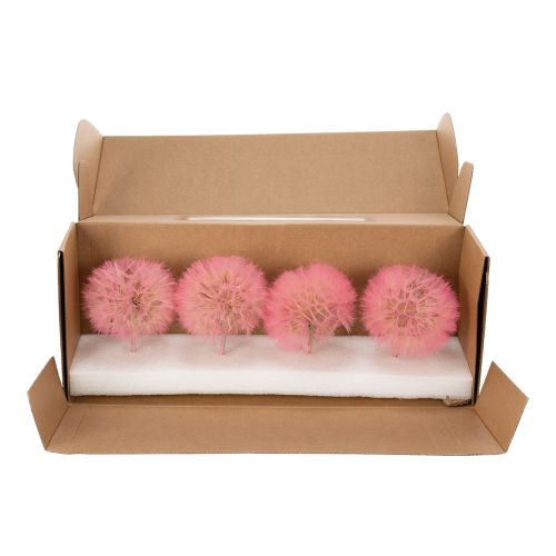 Product Decorative flower branch, dandelion design, for elegant home decoration, 50cm, 4 pieces