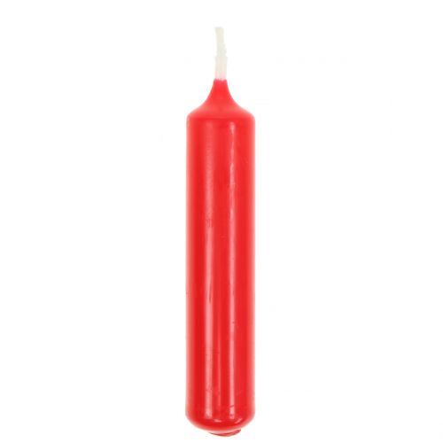 Product Pyramid candles red 24 pcs