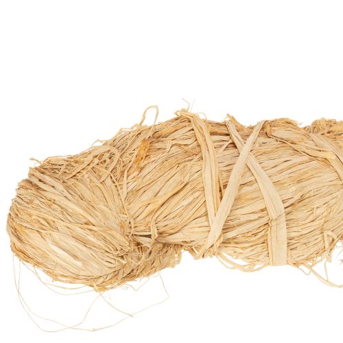 Natural raffia bundles for floristry and gift wrapping, 1kg | Floristik24.co.uk
