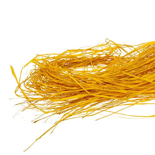 Floristik24 Raffia, Flairbast golden yellow 200gr