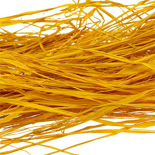 Floristik24 Raffia, Flairbast golden yellow 200gr