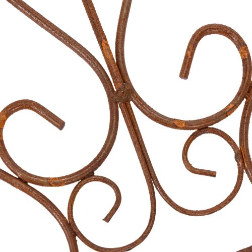 Product Trellis with a romantic design for roses and climbing plants in flower beds, 64cm