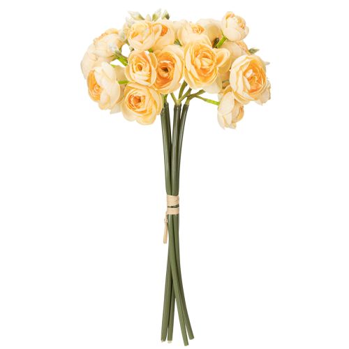 Product Ranunculus flower branch for decorative vase arrangements, 32cm, 5 pieces