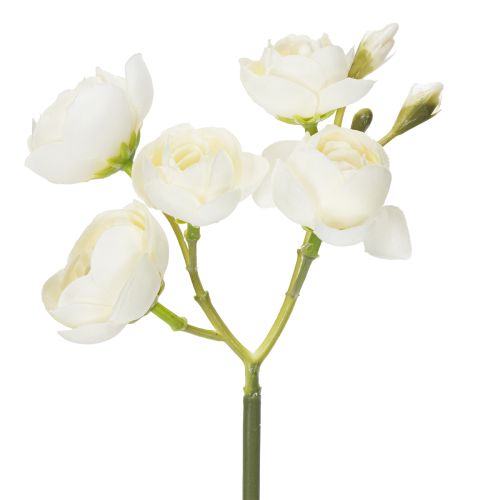 Product Artificial Ranunculus Bouquet, Long-Lasting Flower Decoration for Spring, 32cm, 5 Pieces