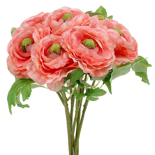 Floristik24 Ranunculus Pink-Pink 27cm 8pcs