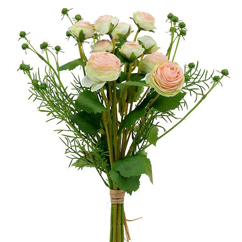 Floristik24 Ranunculus bouquet pink 43cm