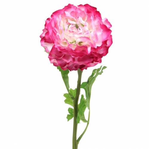 Ranunculus pink artificial 48cm