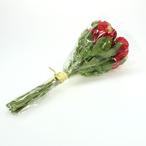 Floristik24 Ranunculus red 30cm