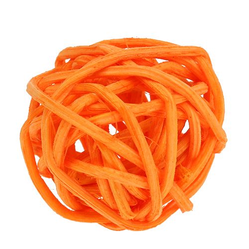Product Rattanball Orange Yellow Apricot 72pcs