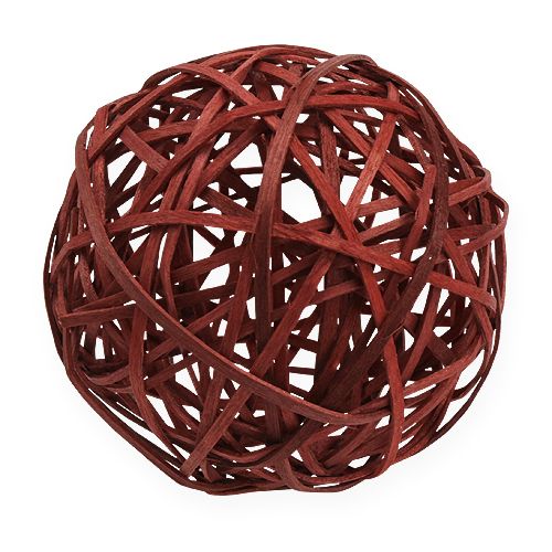 Product Decorative rattan balls 3-colored Ø8cm 8pcs