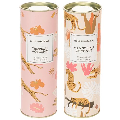 Product Room fragrance diffuser with exotic coconut and mango scent for long-lasting freshness at home, 19cm, 2 pieces
