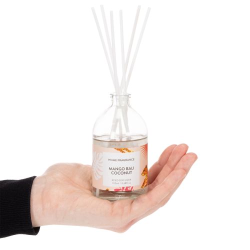 Product Room fragrance diffuser with exotic coconut and mango scent for long-lasting freshness at home, 19cm, 2 pieces