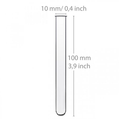 Product Test tube 100mm × 10mm