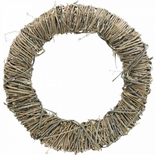 Floristik24 Vine wreath decorative wreath rustic decoration white washed Ø38cm