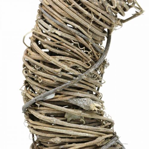 Product Vine wreath decorative wreath rustic decoration white washed Ø38cm
