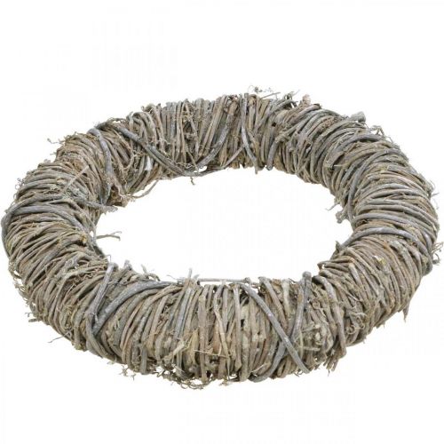 Product Vine wreath autumn wreath door wreath vines white washed Ø30cm