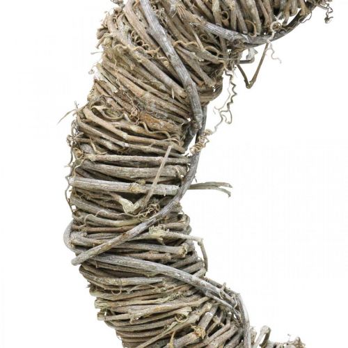 Product Vine wreath autumn wreath door wreath vines white washed Ø30cm
