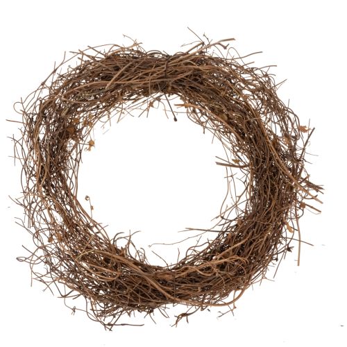 Product Natural grapevine wreath Ø15cm, set of 10 - Ideal for autumn, Christmas, Easter and funeral decorations