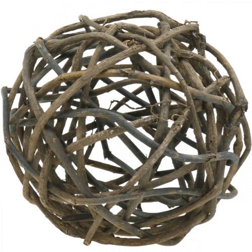 Floristik24 Decorative ball grapevine natural dark Ø25cm