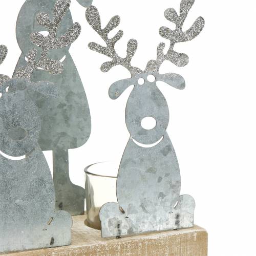 Product Reindeer with tealight holder 22cm x 17cm