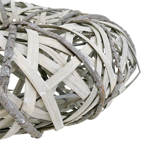 Product Bark wreath with willow big gray Ø45cm H11,5cm