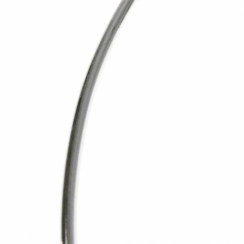 Floristik24 Deco ring silver Ø30cm 4pcs