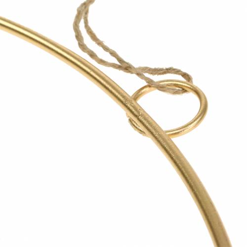 Product Deco ring to hang gold Ø50cm 3pcs