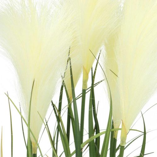 Product Potted Sedge Grass Artificial Potted Plant Cream, Green 79cm