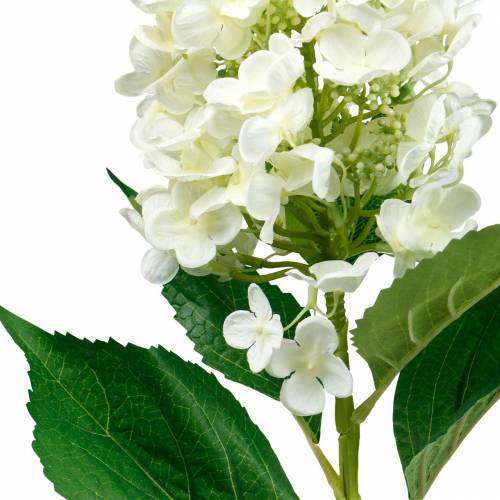 Product Panicle Hydrangea Cream White Artificial Hydrangea Silk Flower 98cm