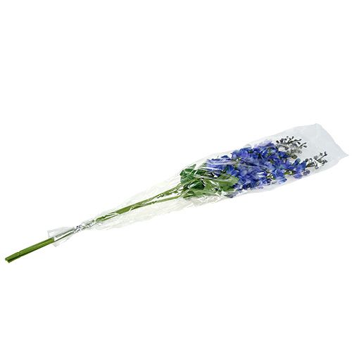 Floristik24 Delphinium Blue 78cm 3pcs