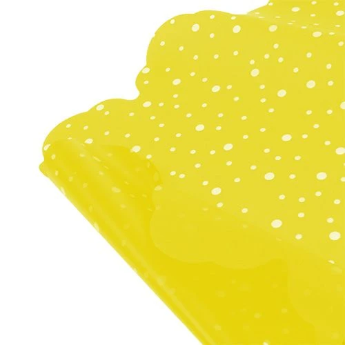 Rondella cuffs Ø38cm yellow 50pcs buy online | Floristik24.co.uk
