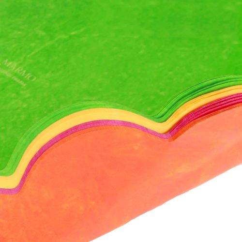 Product Rondella cuffs marbled Ø37cm Assorted 100 pcs