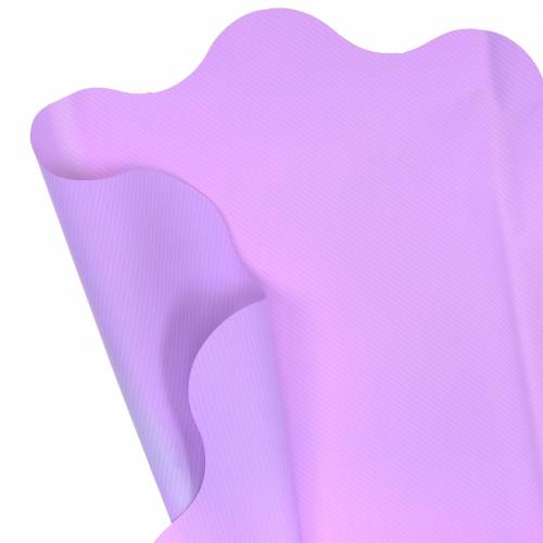 Floristik24 Rondella cuff purple striped Ø60cm 50pcs