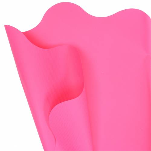 Floristik24 Rondella cuff pink striped Ø60cm 50pcs