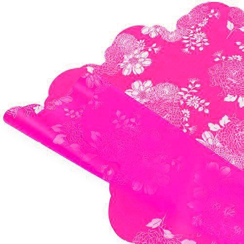 Floristik24 Rondella cuffs Ø58cm Pink 50pcs