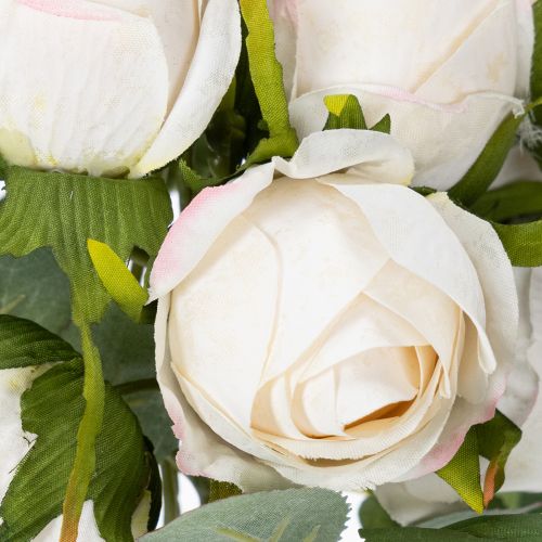 Product Artificial flower bouquet of roses for stylish table decoration, 31cm, 3 pieces