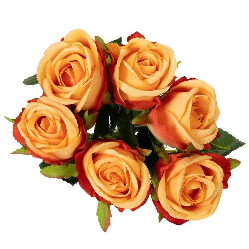 Product Artificial rose arrangement, a timeless highlight in any interior for tasteful decor, 44cm, 6 pieces