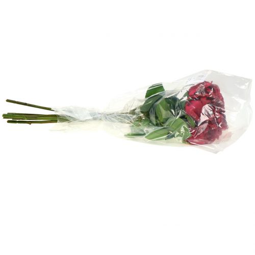Floristik24 Rose Red 44cm 6S