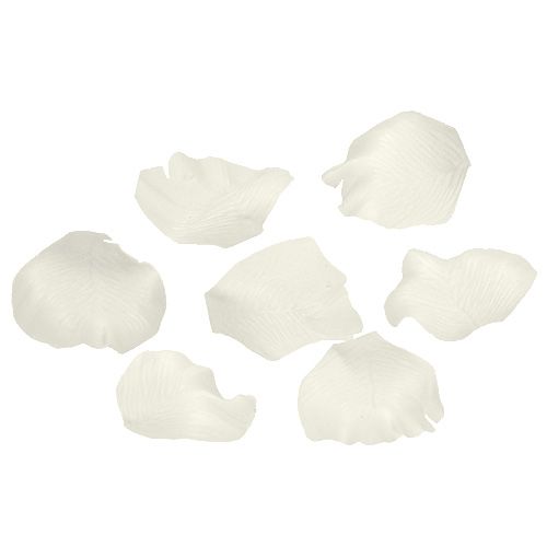 Floristik24 Rose petals cream 4,5cm 144pcs
