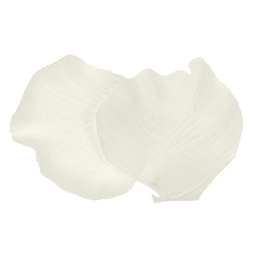 Floristik24 Rose petals cream 4,5cm 144pcs