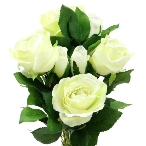 Floristik24 Rose bouquet cream 48cm