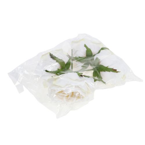 Product Rose Blossom White 17cm 4 pcs