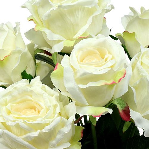 Product Bouquet of roses white, cream 55cm