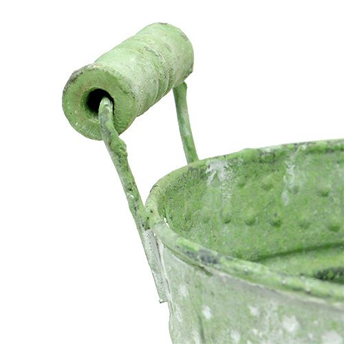 Rose pot with handles Ø14.5cm H19cm green | Floristik24.co.uk